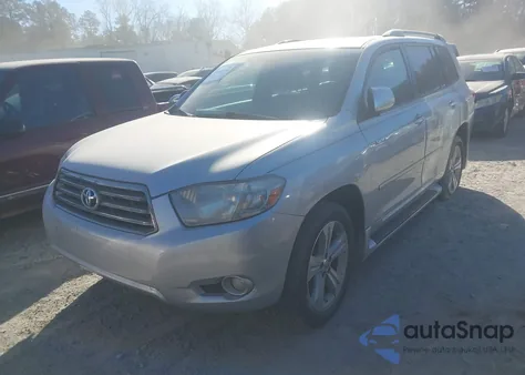 2008 Toyota Highlander Sport z USA, uszkodzony, nr VIN JTEDS43A982065612